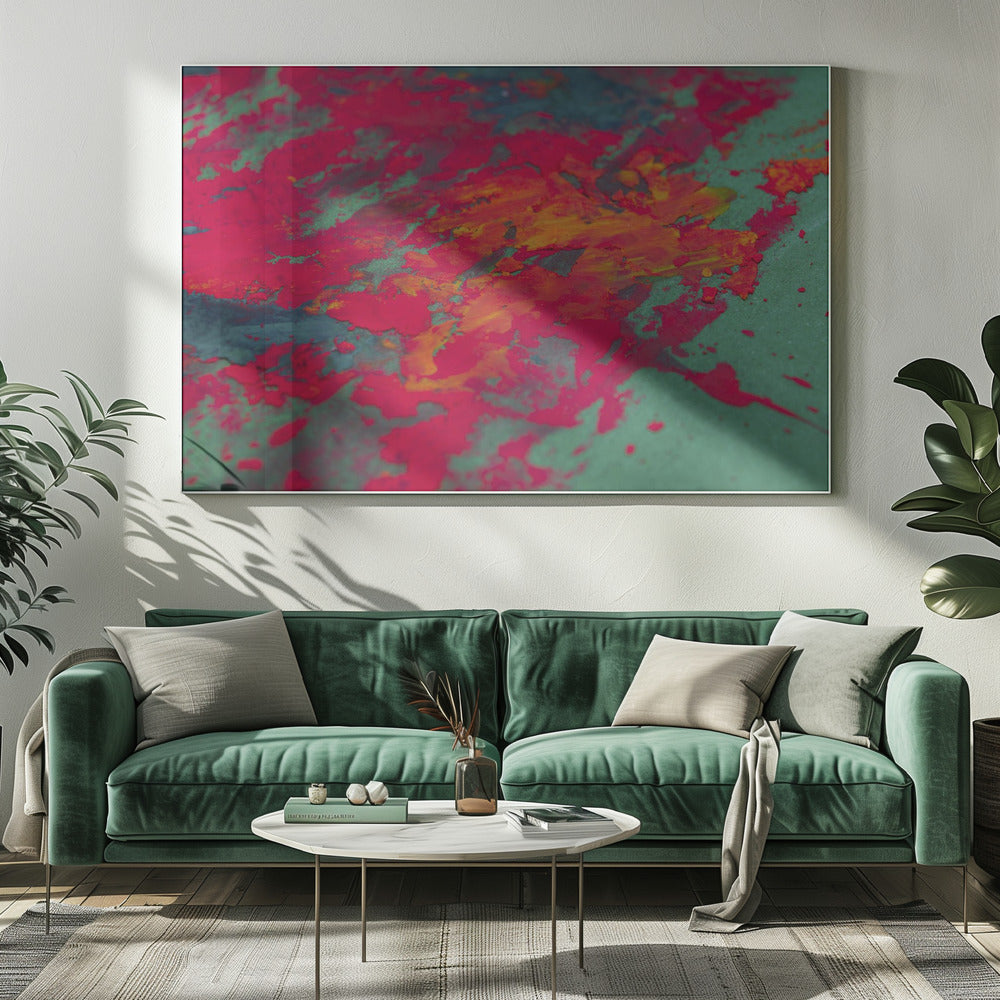 colored paints | Canvas