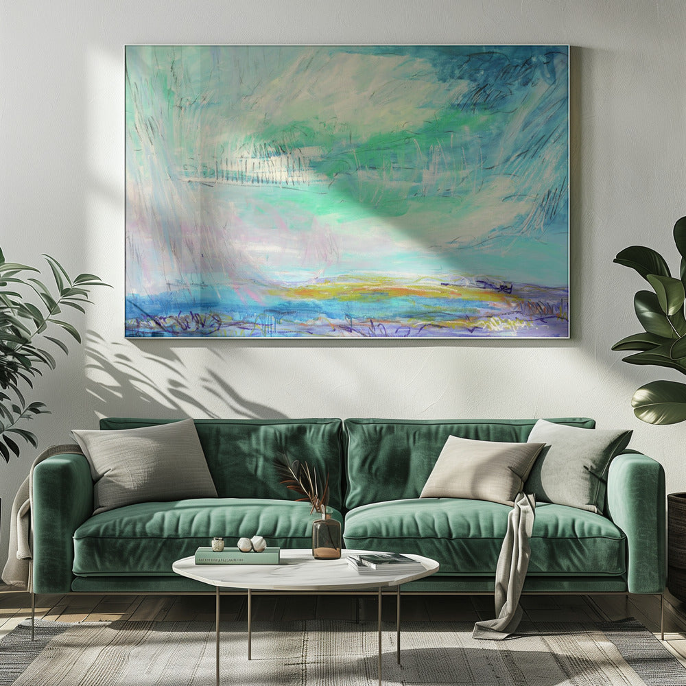 Traumhafte Landschaft | Leinwand