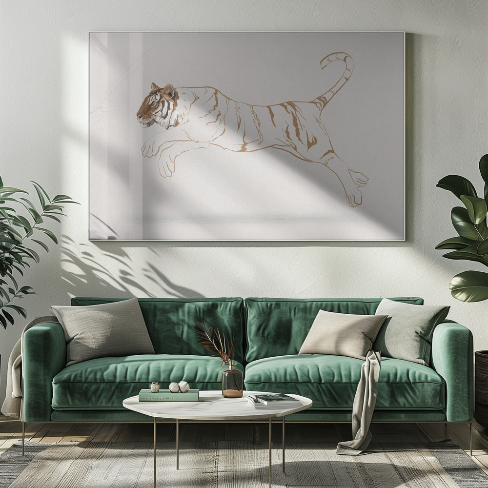 Friday Morning No.I (lines) | Canvas