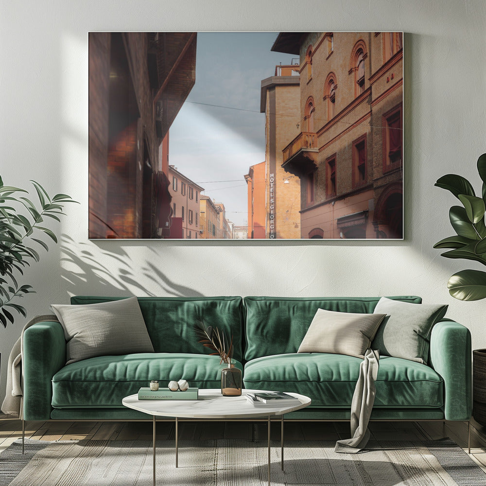 Bologna Sunset | Italy Travel Photography | Canvas