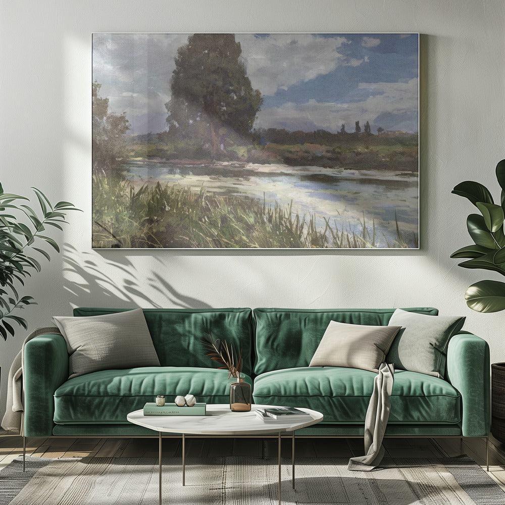 Fluss Exe | Leinwand