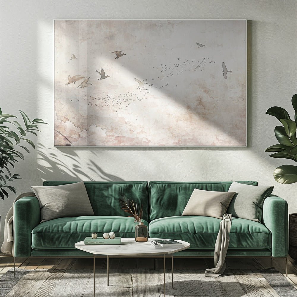 Bird Birds Animal Vintage Art Illustration Wallart 21 | Canvas