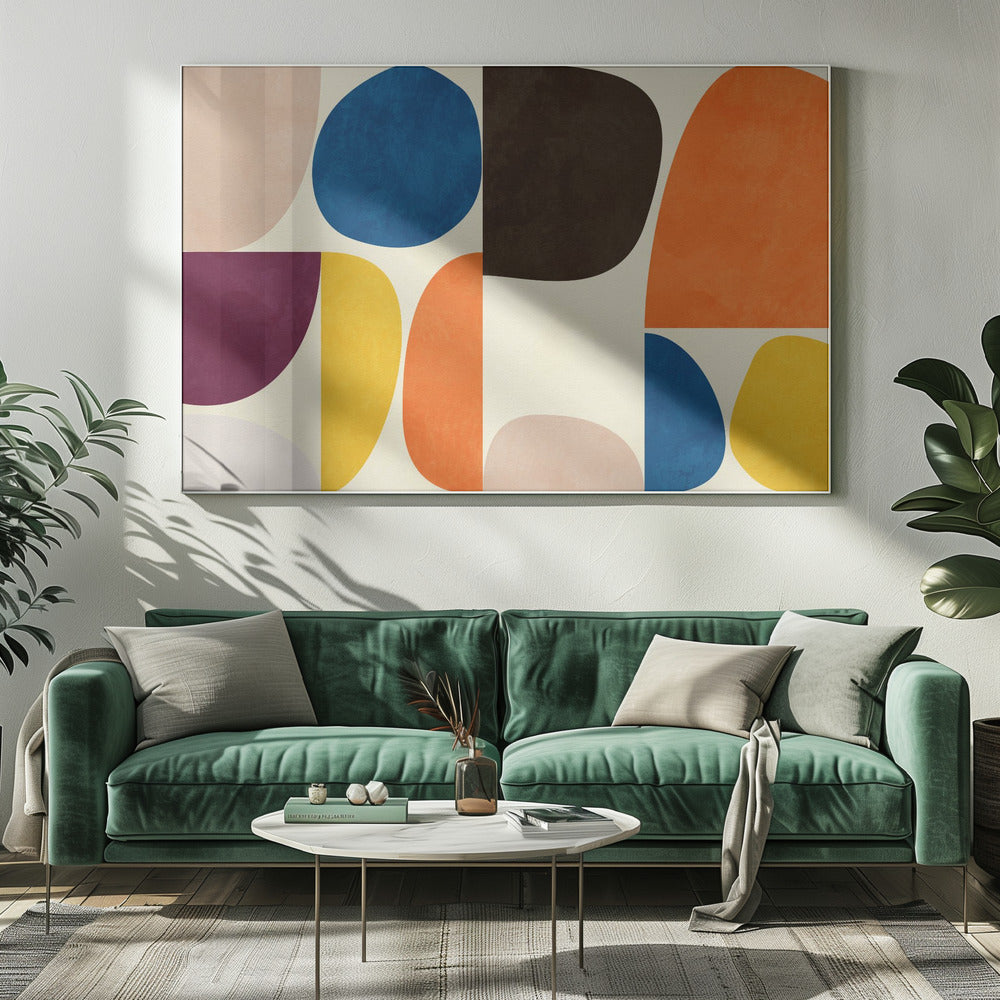 Vivid Bauhaus | Leinwand