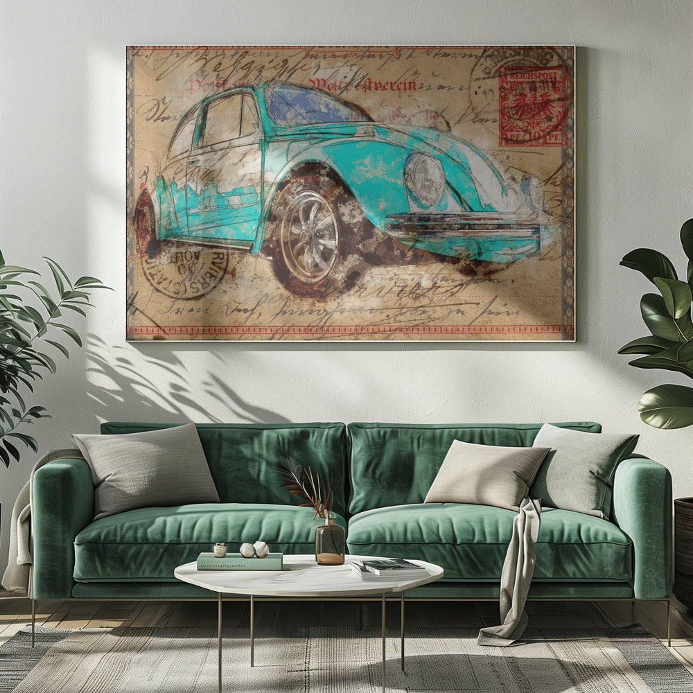 Art Volkswagen | Leinwand