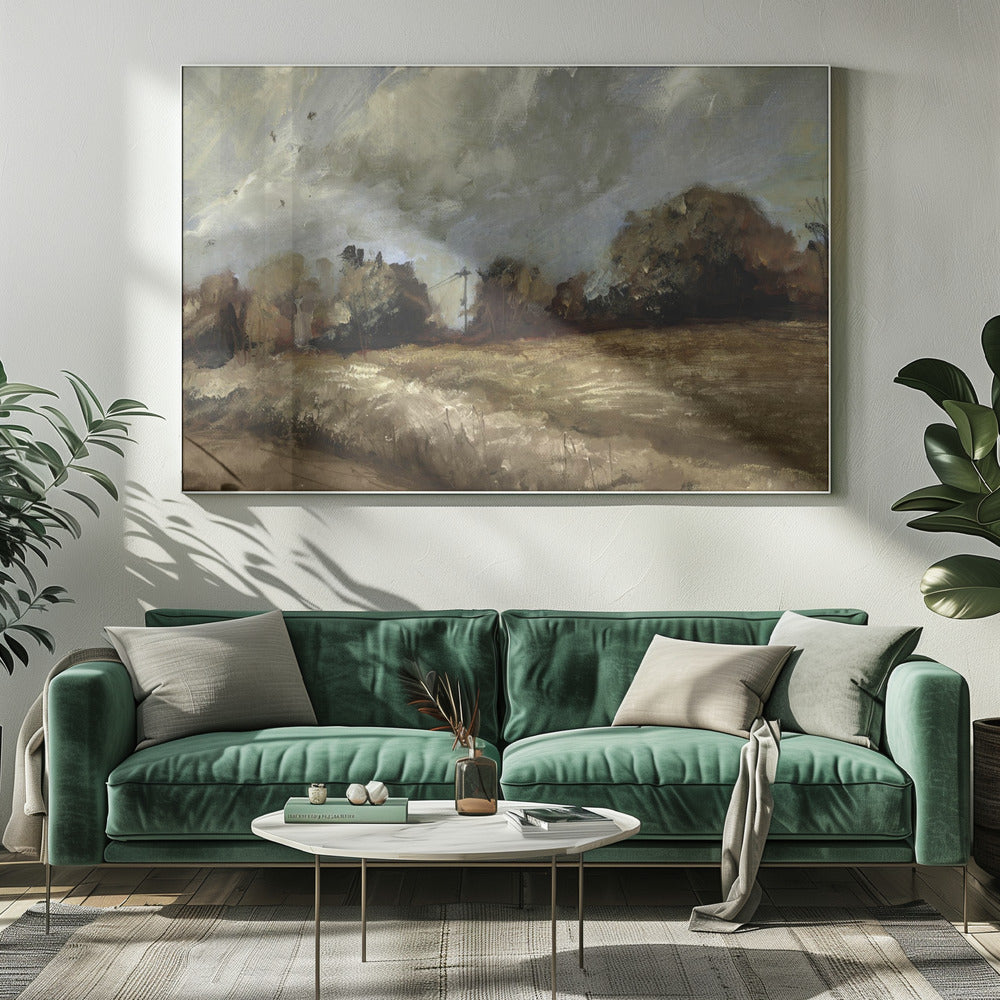 Eichenbäume | Leinwand