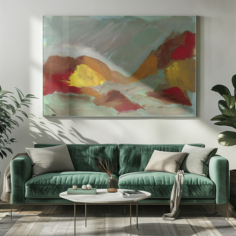 Wilde Landschaft | Leinwand