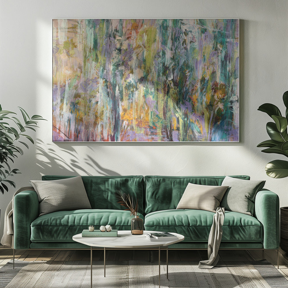 Wälder der Farbe | Leinwand