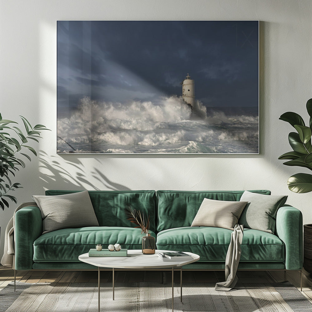 Faro di Mangiabarche(Calasetta-Sardegna) | Canvas
