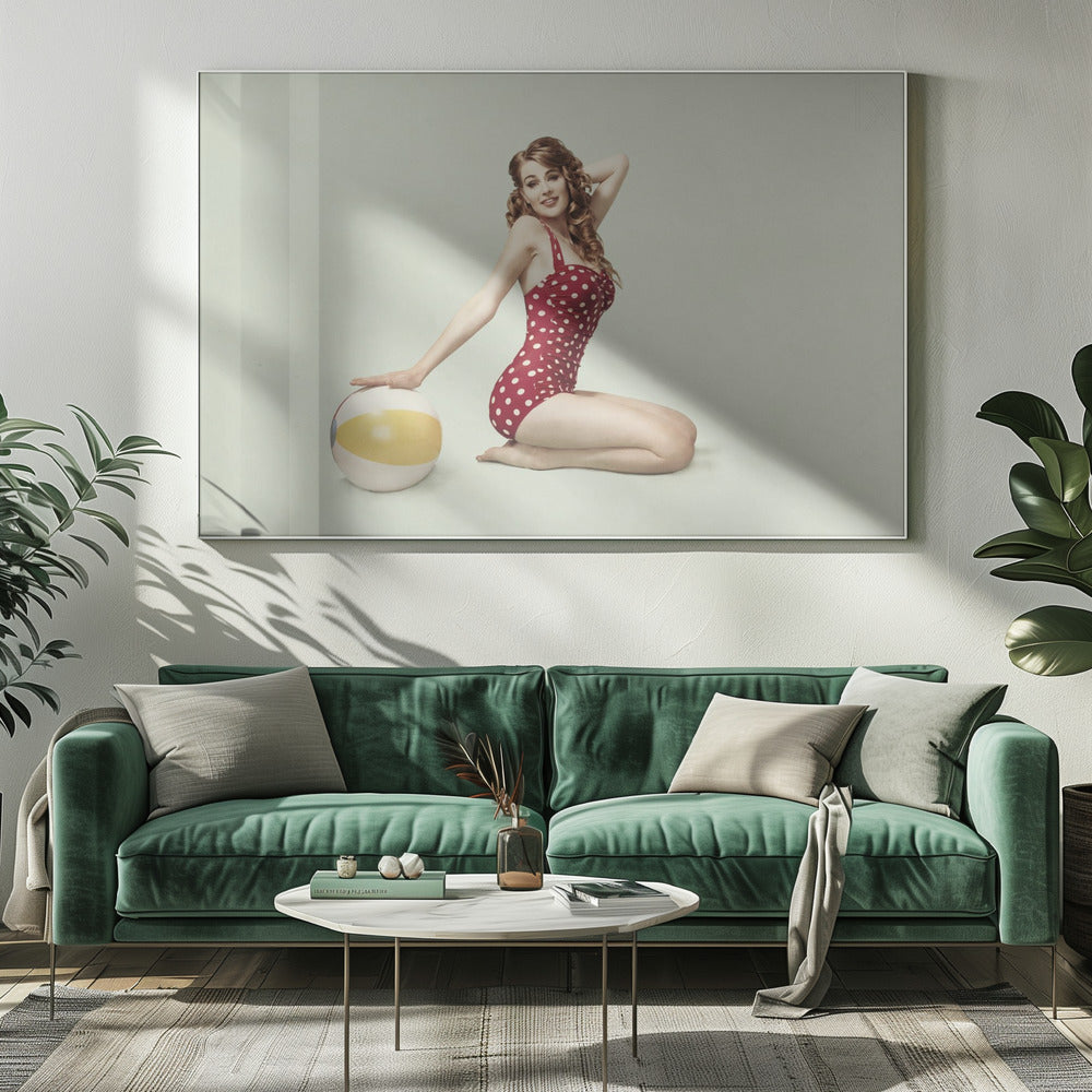 Strand Pin-up | Leinwand