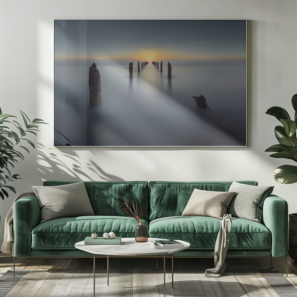 Letztes Licht | Leinwand