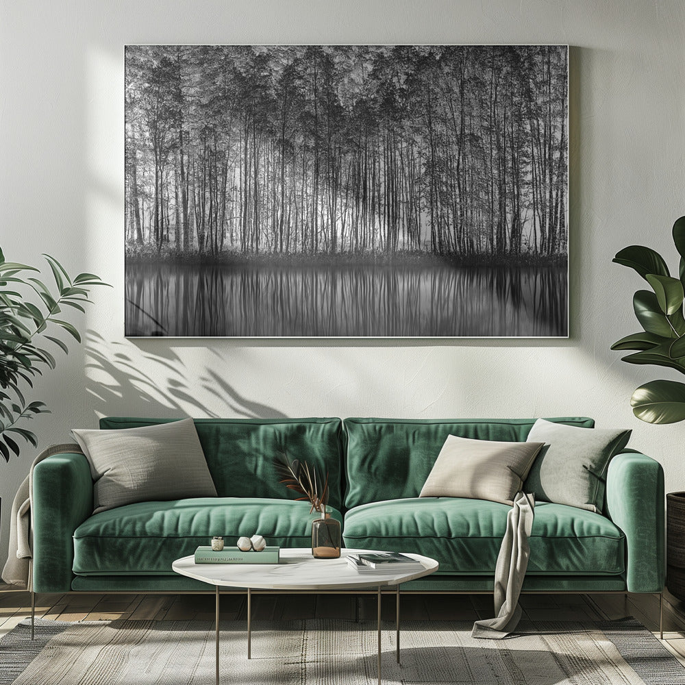 Pointillismus Natur | Leinwand