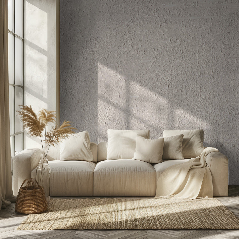 Beige Textur mit subtilen Variationen | Tapete