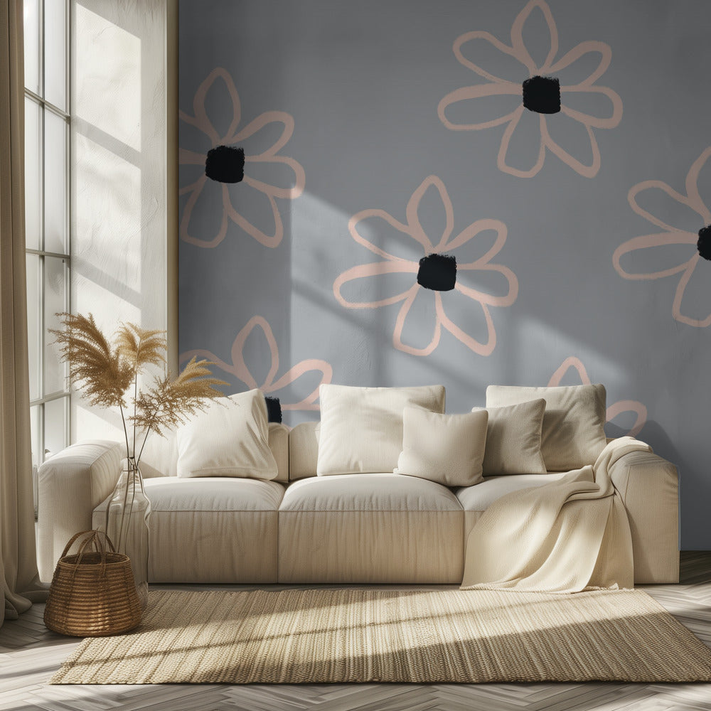 Bold Flowers | Wallpaper