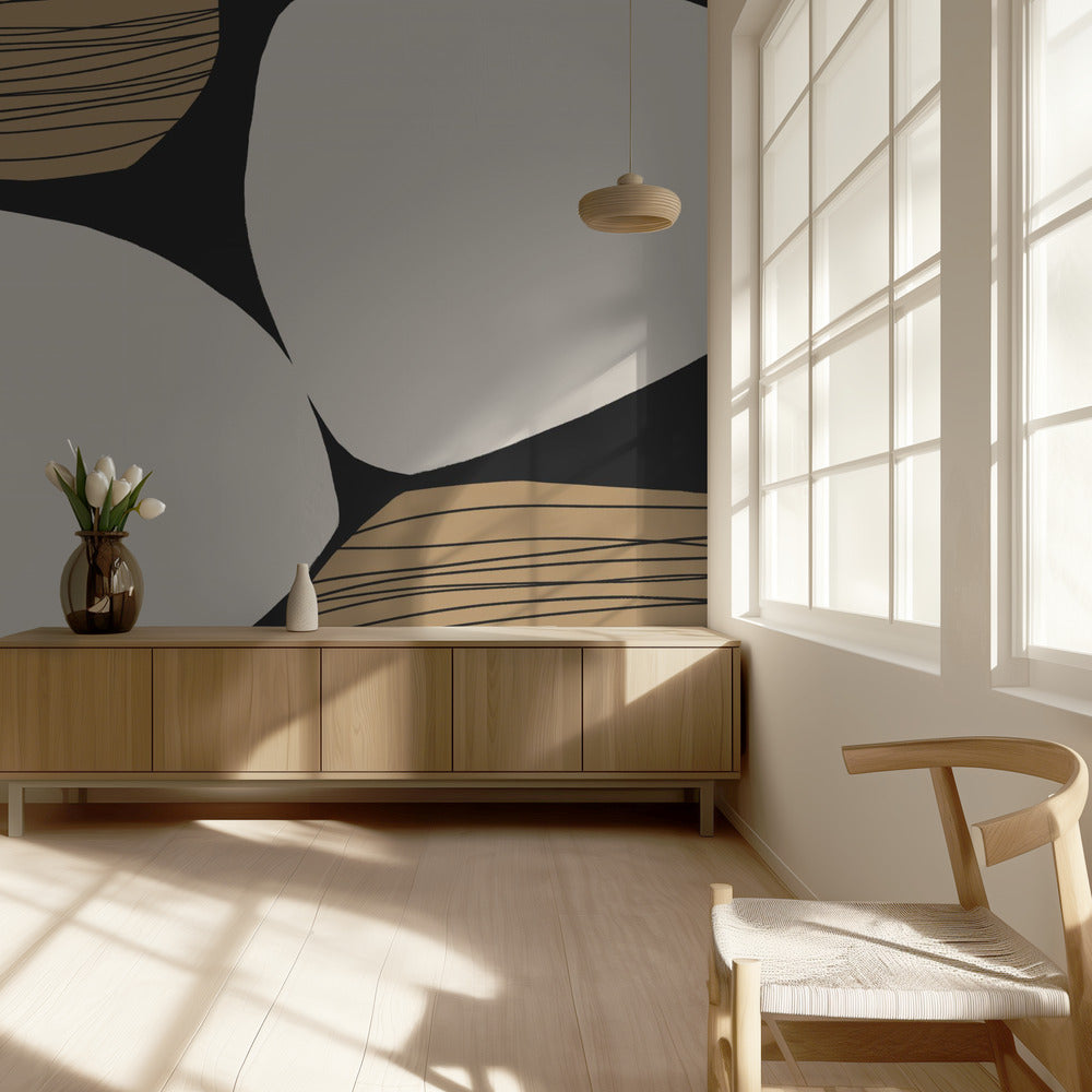 Organische Harmonieformen | Tapeten