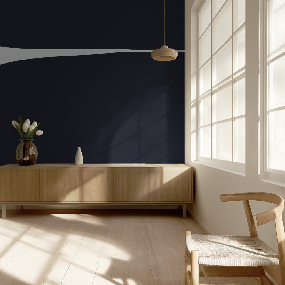 Monochromer Horizont | Tapete