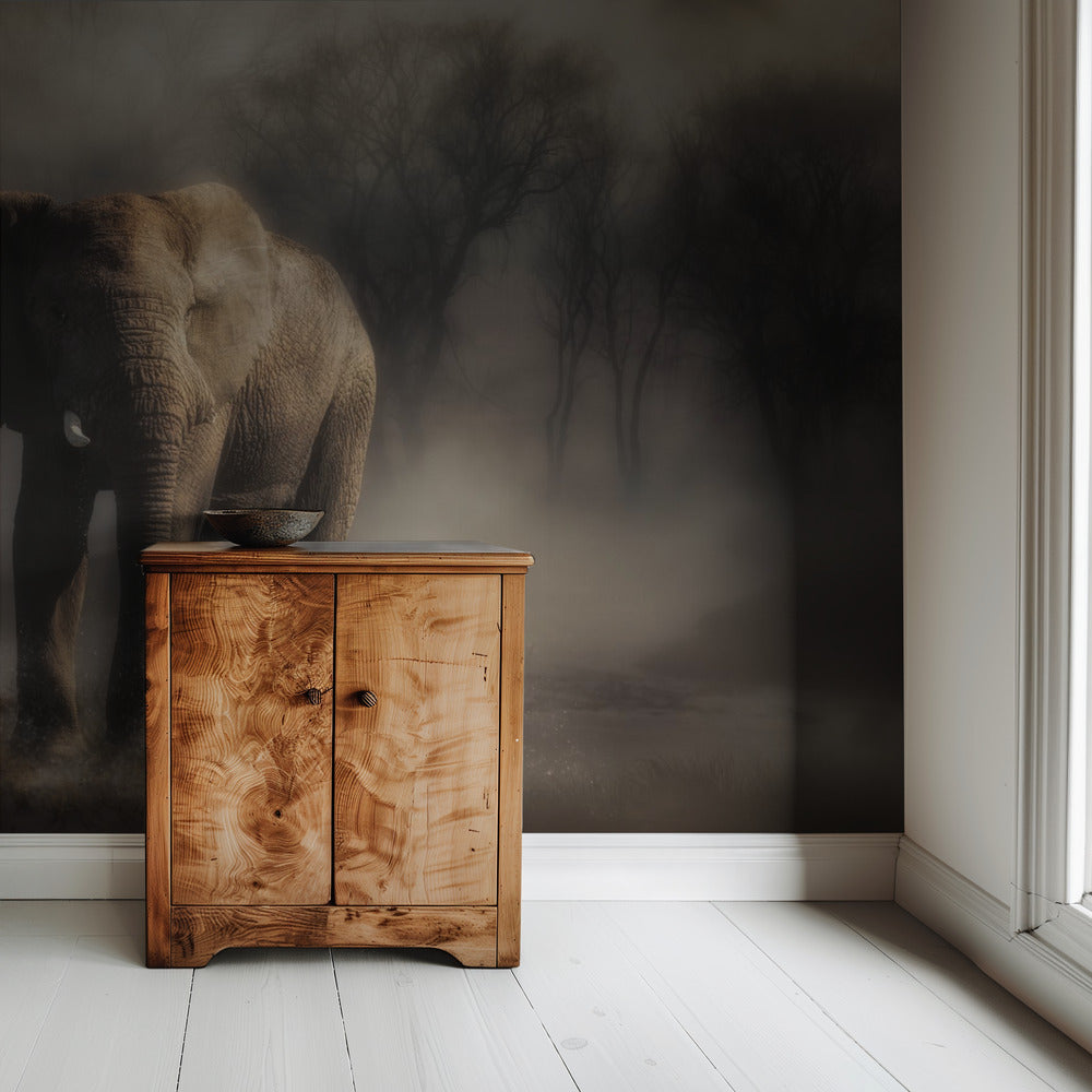 “....elephant drinking water...’ | Wallpaper