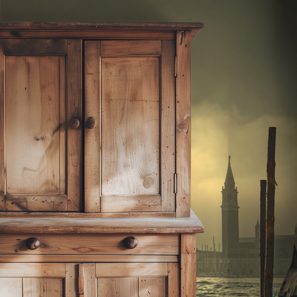 Licht im Nebel | Tapete