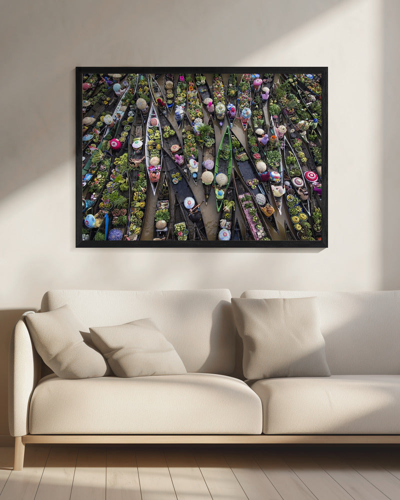 Pasar Terapung | Leinwand