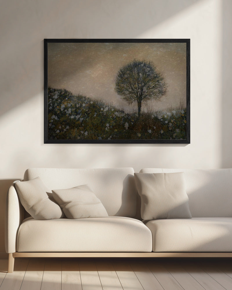 Einsam | Leinwand