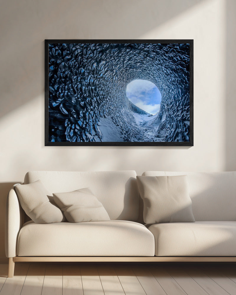 Die Eishöhle | Leinwand