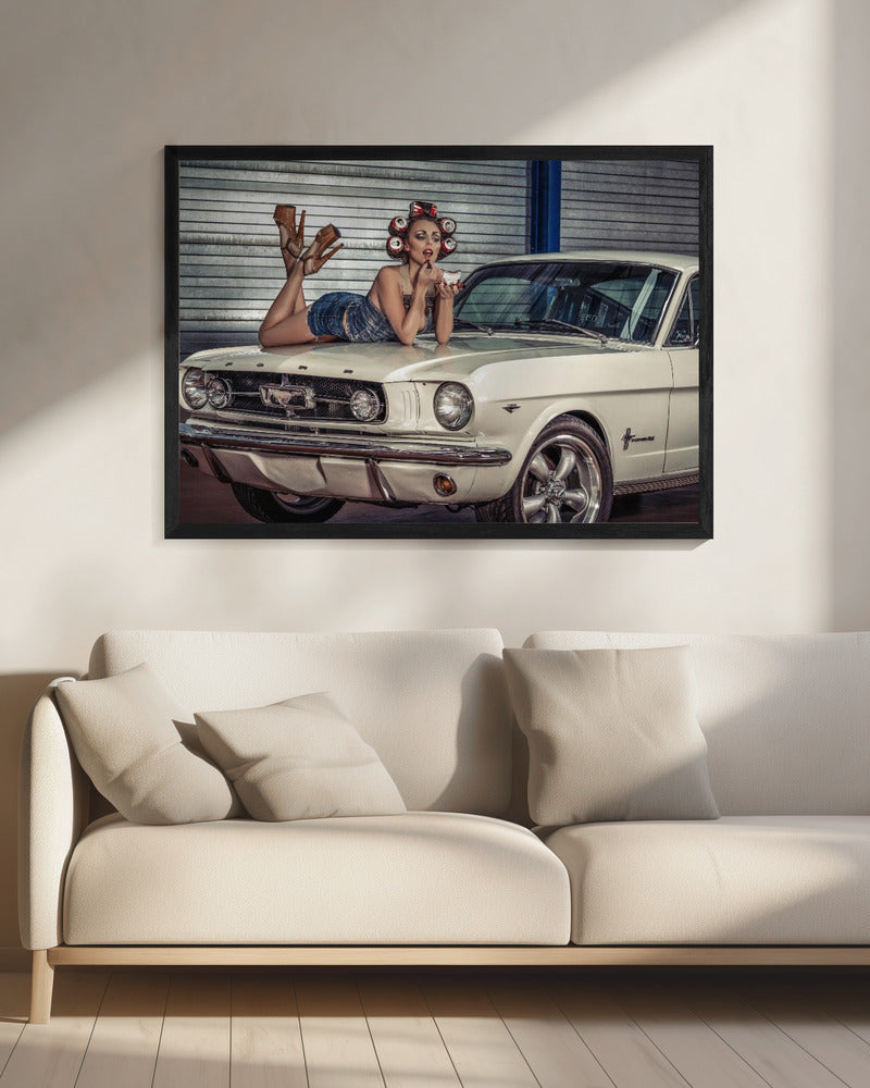 Baby, du kannst mein Auto fahren ..... | Leinwand