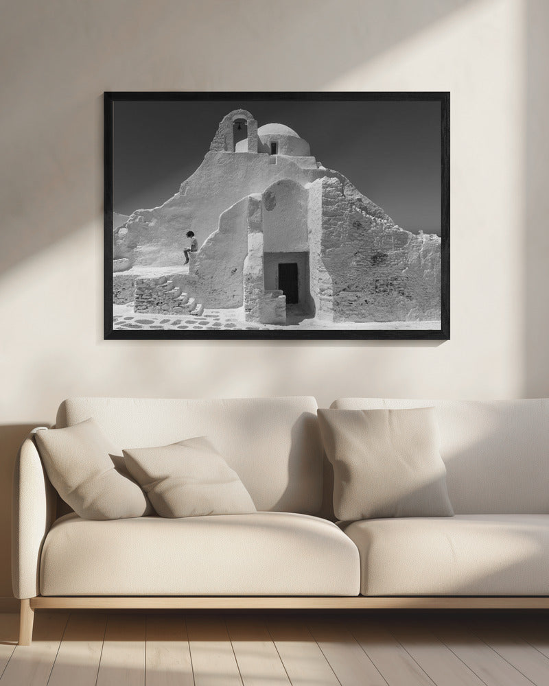 Paraportiani,Mykonos, Griechenland | Leinwand