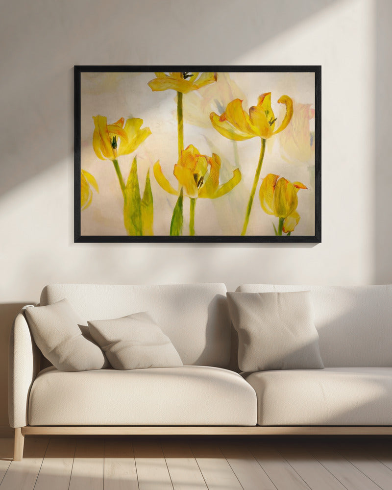 Blühende Tulpen | Leinwand