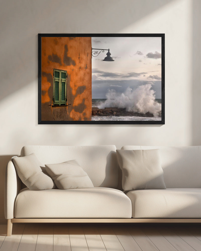 Die Wand und die Welle | Leinwand