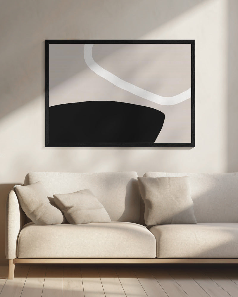 Black And White Forms | Canvas