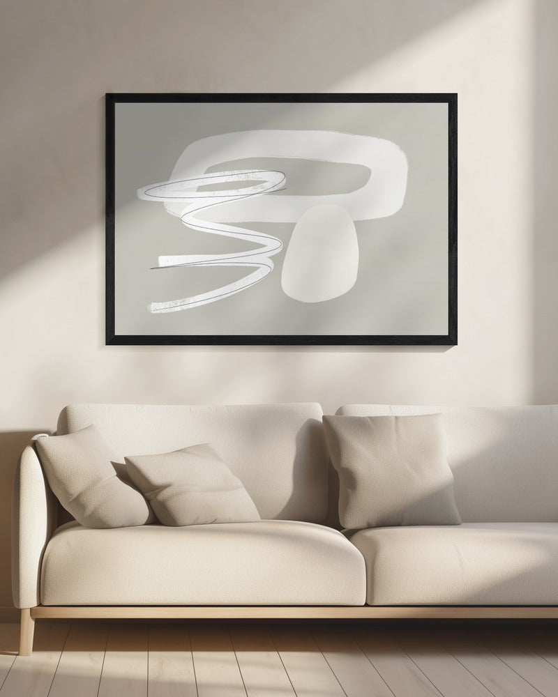Grey And White Tones | Canvas