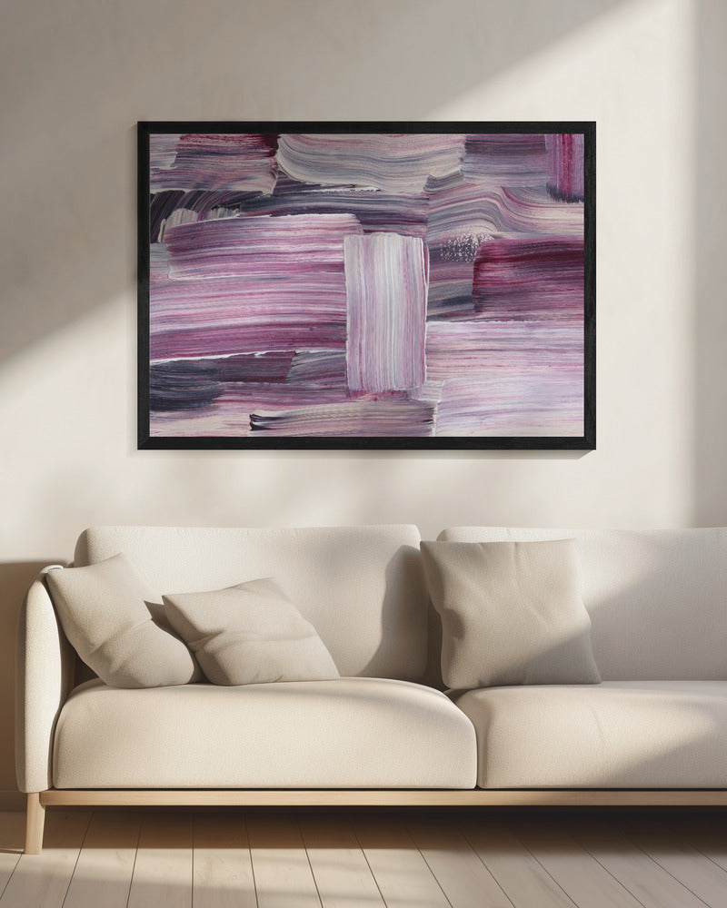 Expressionistische bunte Pinselstriche | Leinwand