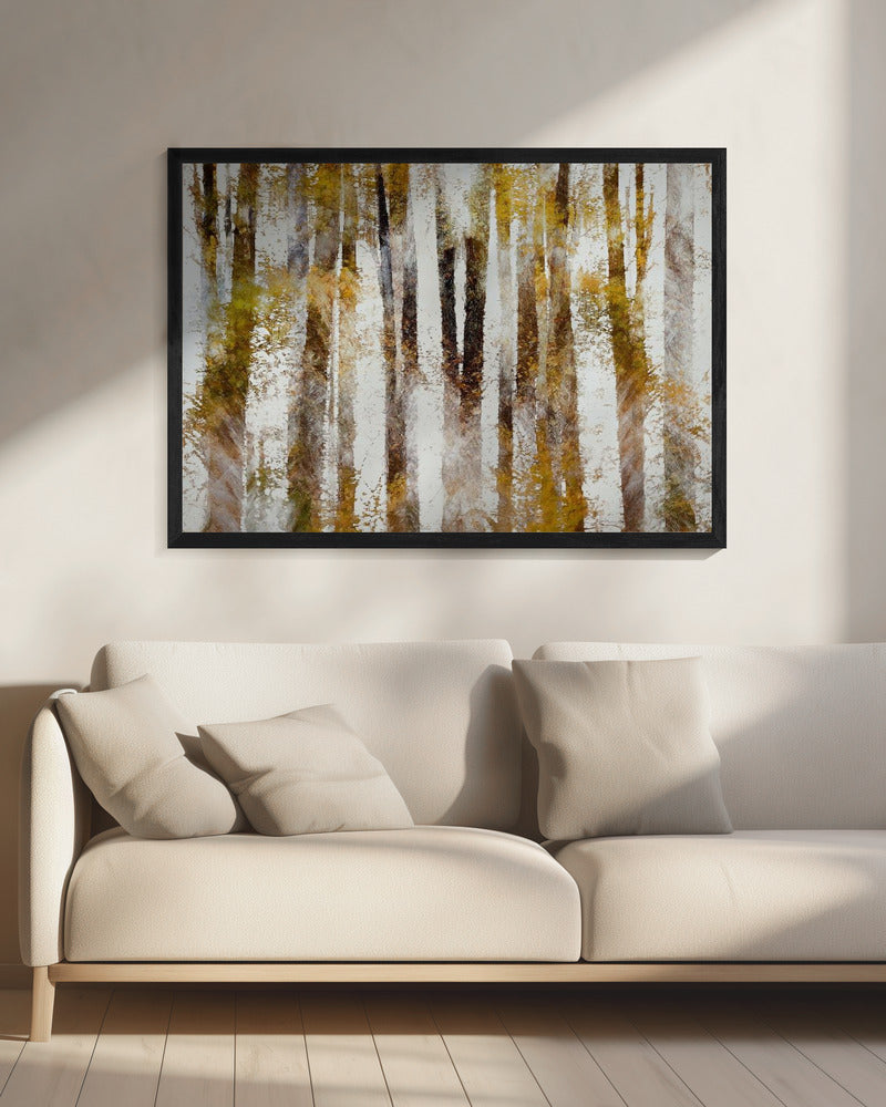 Buche im Herbst | Leinwand
