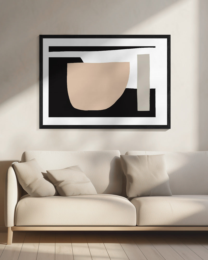 Minimale Geometrie | Leinwand