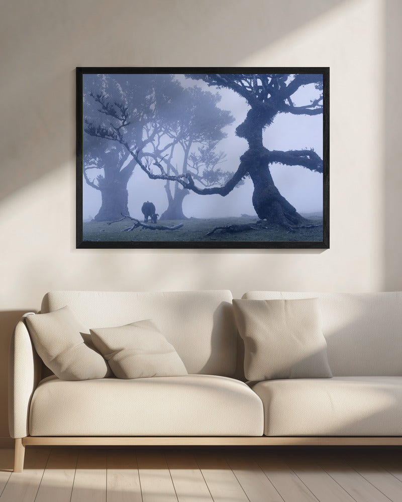Blauer Ent | Leinwand