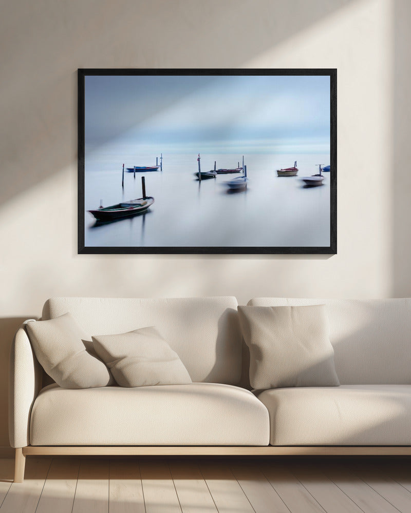 Dancing Boats II col | Canvas