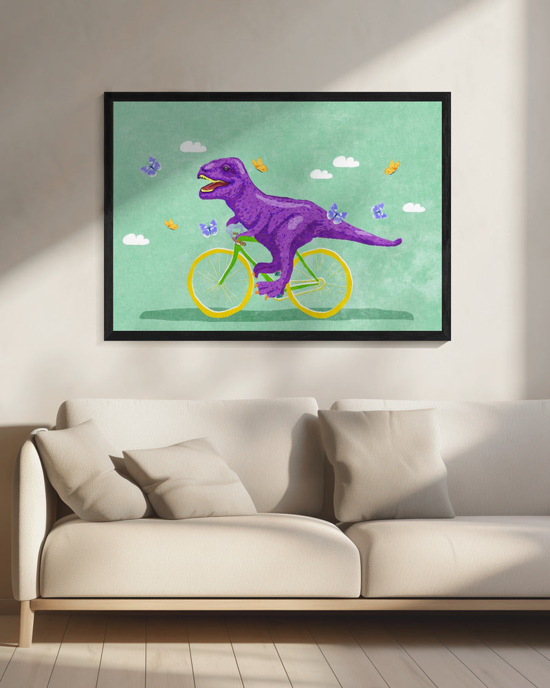 Dino Racer | Leinwand