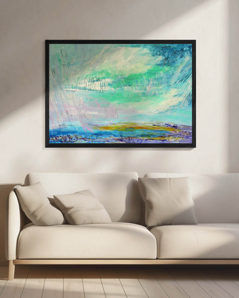 Traumhafte Landschaft | Leinwand