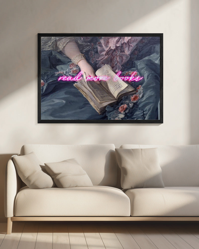 Readmoreneon Ratioiso | Leinwand