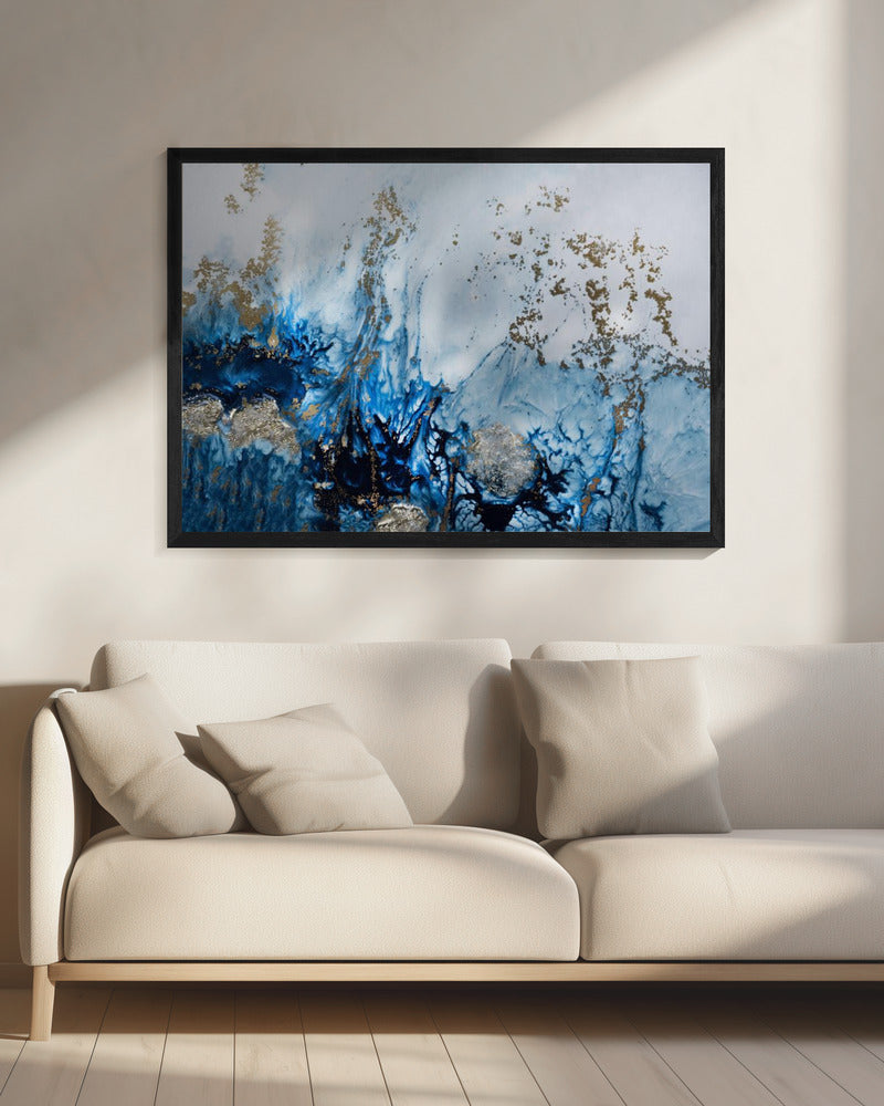 Unterwasser - Sanft treibend | Leinwand