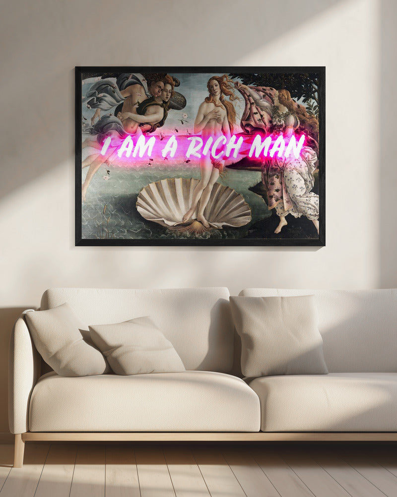 Neonvenusrichman Verhältnis 4x5 | Leinwand