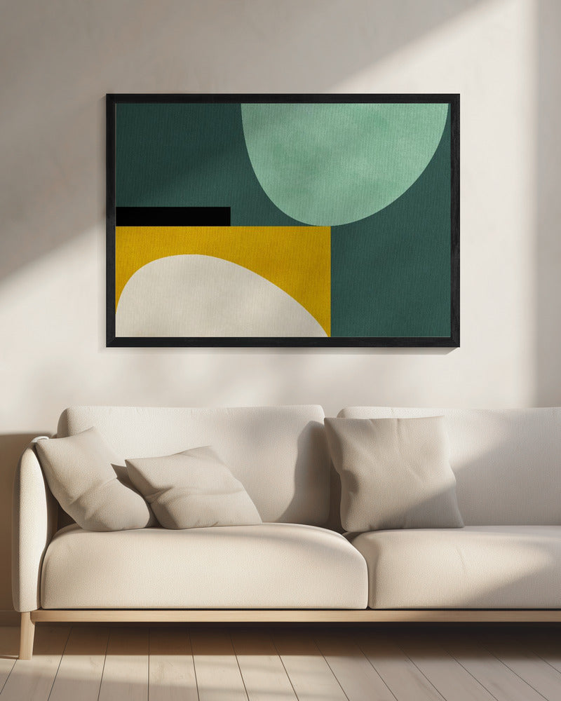 Regenbogen Plus Formen1 | Leinwand