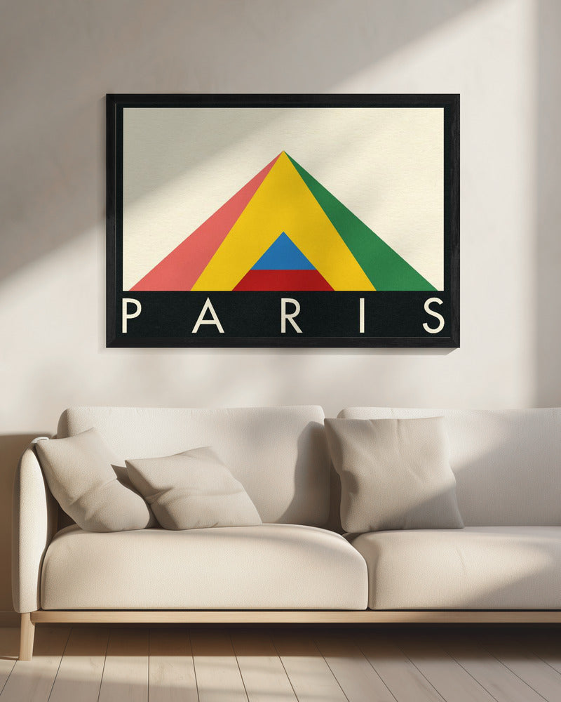 Pariser Louvre | Leinwand