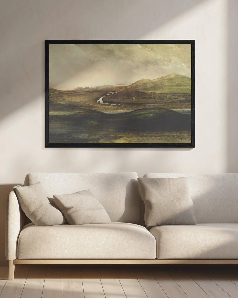 Talblick | Leinwand