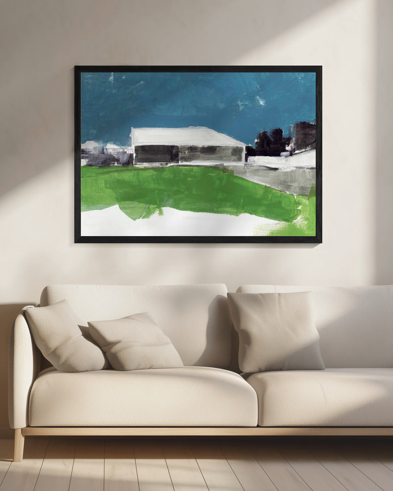 Barren Farm Barn Druck Nr. 3 | Leinwand