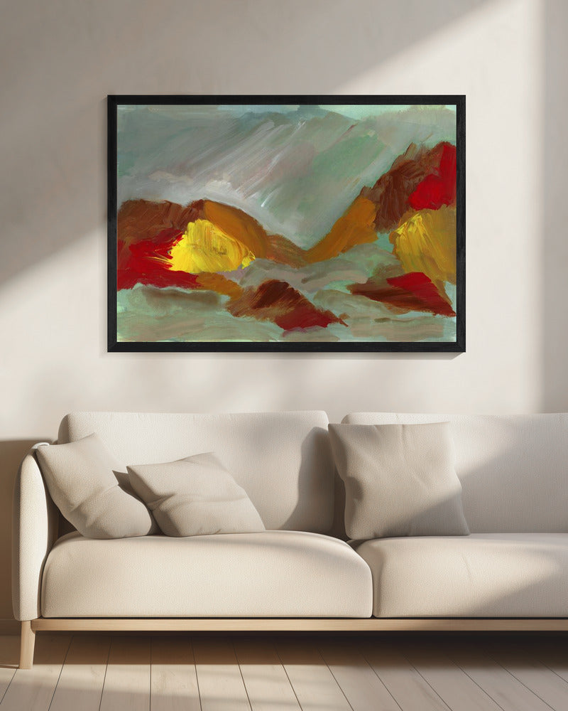 Wilde Landschaft | Leinwand