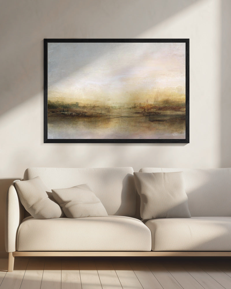 Abendfluss | Leinwand