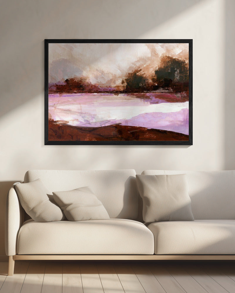 Eine friedliche Panoramalandschaft 2 | Leinwand