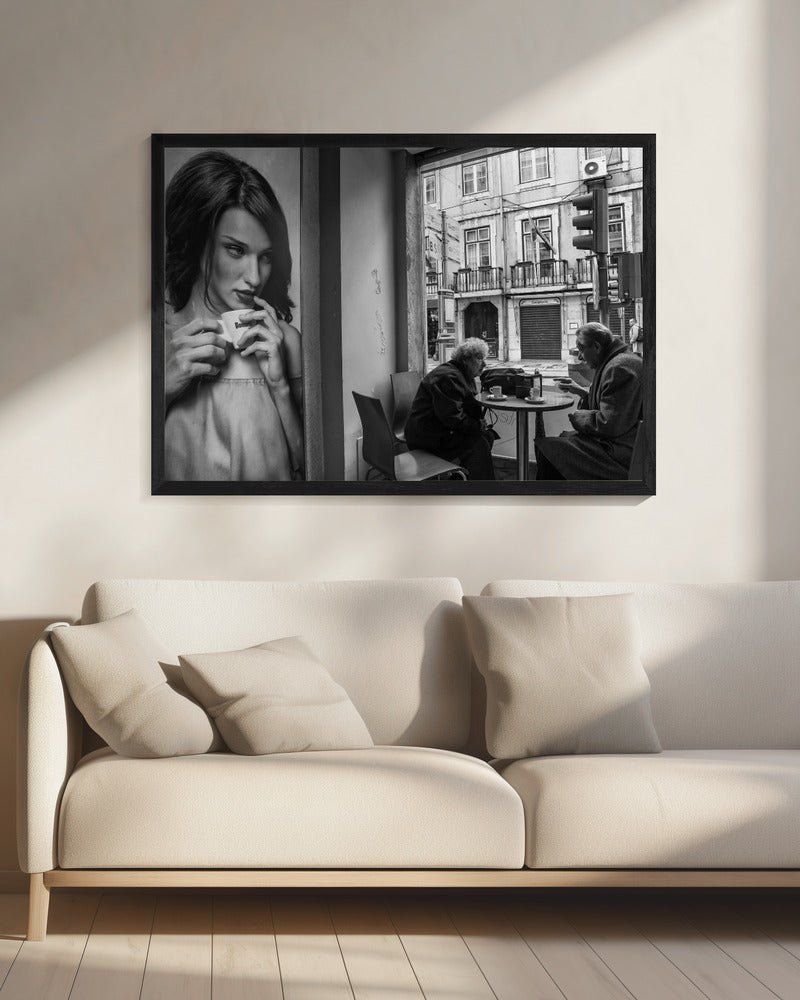 Kaffeegespräche | Leinwand