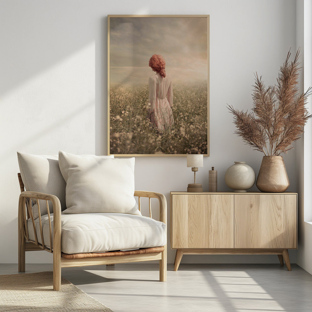 Feld in Pastell | Poster