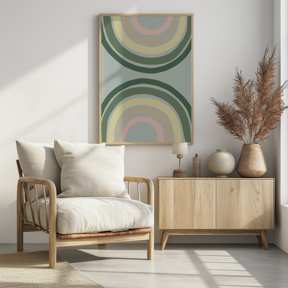 Double Rainbow Green | Poster